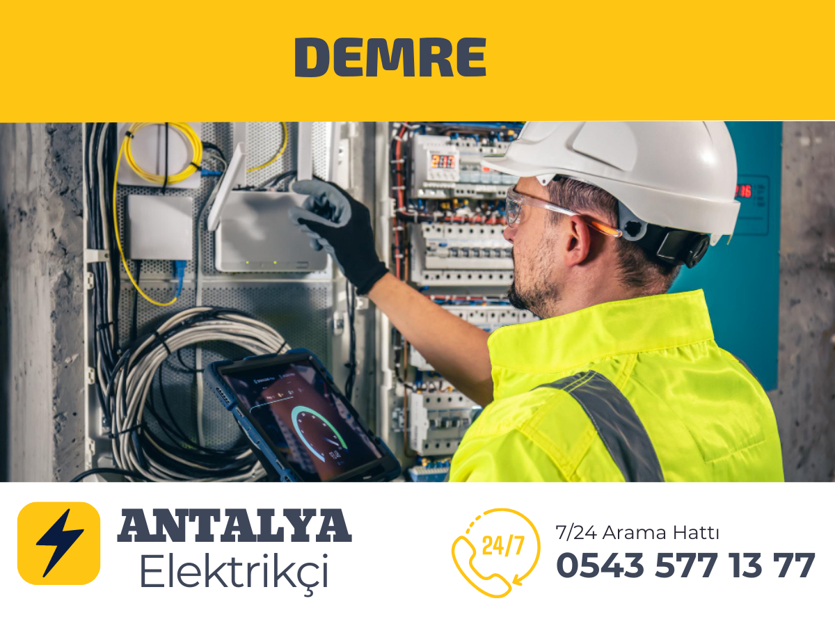 Demre Elektrikçi Olarak Sizlere Demre Bölgesinde En Yakın Elektrikçi Hizmetleri Sunuyoruz Elektrik Tamiri Hizmetleri İçin Arayın